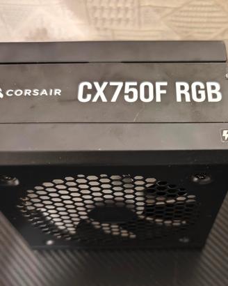 Alimentatore Corsair CX750F RGB 750W 80 bronze+