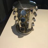 PORTASPEZIE GIREVOLE IN INOX 