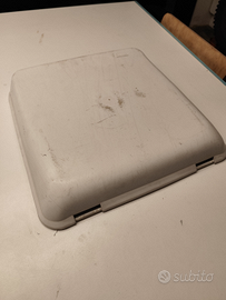 Oblò fiamma cupola bianca