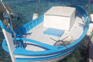 Barca da pesca con licenza