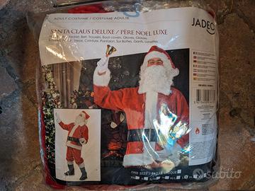 Costume completo Babbo Natale adulto taglia L