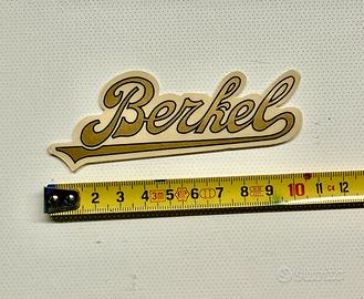 Adesivo Berkel affettatrice piedistallo bilancia