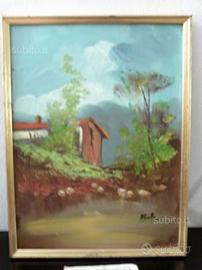 Quadro ad olio di ANTONIO PONTICELLI