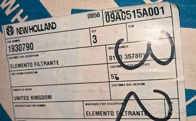 FILTRO ARIA MOTORE 8065.25 CNH 1930790