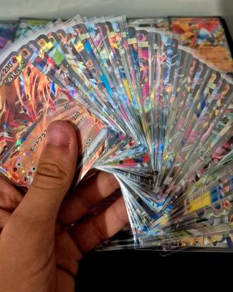 lotto 50 carte ex giapponesi Pokemon 