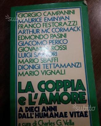 La coppia e l'amore A 10 anni dall'Humanae vitae