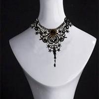 Gotico romantico vittoriano collana chocker