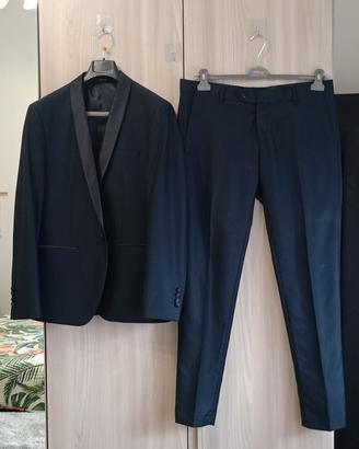Completo Uomo Smoking Elegante Corso Milano  Tg.52