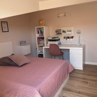 MALM Scrivania, bianco, 140x65 cm Ikea