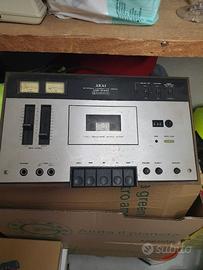 registratore stereo cassette akai