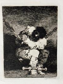 Francisco Goya acquaforte bulino 1867