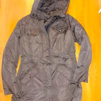 Piumino 90/10 donna taglia L con cappuccio 