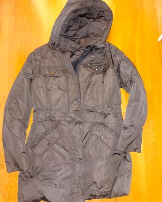 Piumino 90/10 donna taglia L con cappuccio 