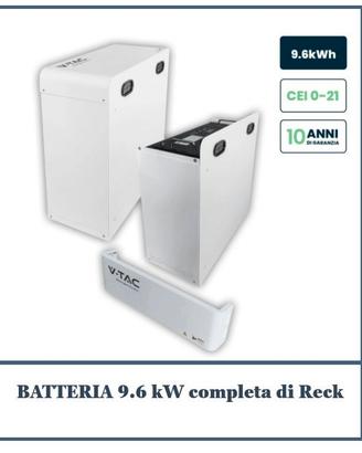 Batteria di Accumulo 9.6kWh per inverter Deye