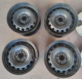Cerchi Ferro Ford Fiesta MK8 6,5 X 16 ET 47,5 4 PZ