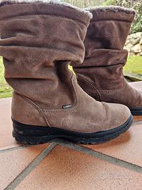 stivaletti scamosciati