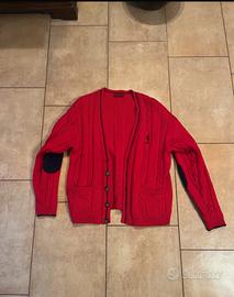 maglione ferrari rosso e nero