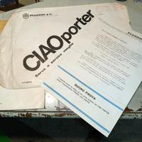 kit pubblicità piaggio porter brossure volantino