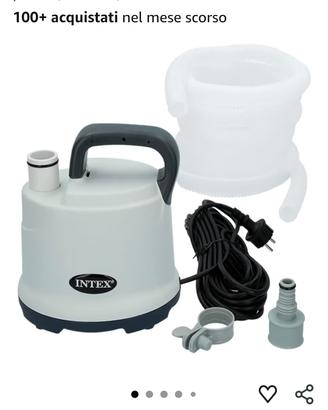 pompa intex svuotamento piscina 