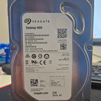 HDD Seagate 3.5" da 2 TB