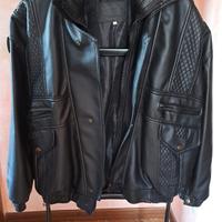 Giacca Simil pelle nera