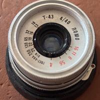 Lomo T 43 4/40 obiettivo