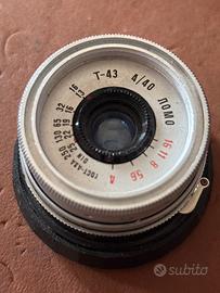 Lomo T 43 4/40 obiettivo