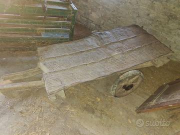 Carretto agricolo d’epoca originale – ideale per r