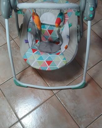 sdraietta dondolo elettrico per neonati 