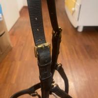 testiera cavallo michklem full nera