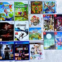 Videogiochi Playstation e Nintendo