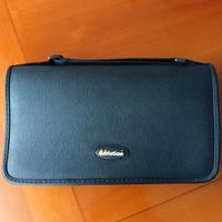 Custodia porta cd/dvd in pelle 