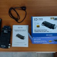 Decoder digitale terrestre scart HD XD enjoy 