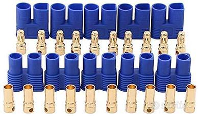 5 Paia Connettori EC3 Maschio Femmina per Batterie