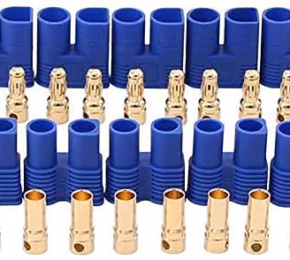 5 Paia Connettori EC3 Maschio Femmina per Batterie