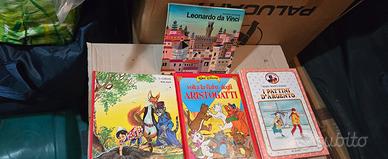 stock 4 Libri favole anni '70 