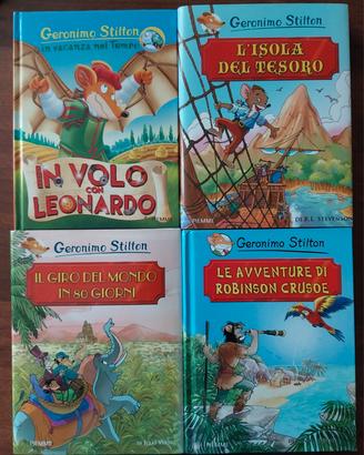 4 Libri di Geronimo Stilton