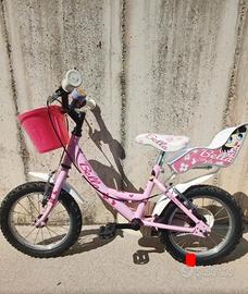 Bici bimba 16x1,7.  Leve in alluminio