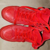 Scarpe Converse All Star rosse