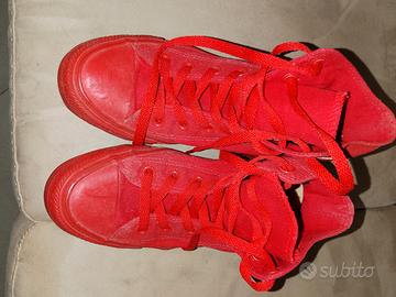 Scarpe Converse All Star rosse