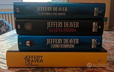 Lotto 4 libri Thriller Jeffery Deaver