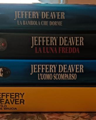 Lotto 4 libri Thriller Jeffery Deaver