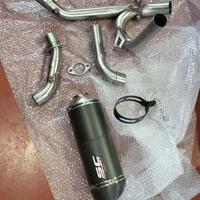 SCARICO COMPLETO DUCATI HYPERMOTARD 1100 796