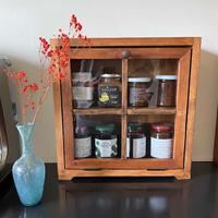 Vetrinetta in legno fatta a mano