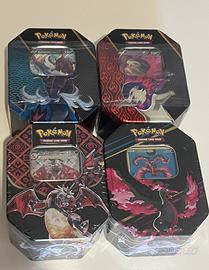 Pokemon ITA - Bundle 4x Tin da Collezione