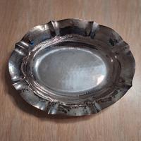 Vassoio centrotavola placcato argento vintage