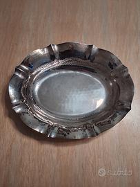 Vassoio centrotavola placcato argento vintage