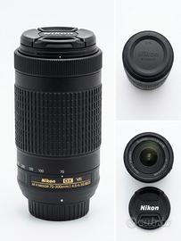 Nikon 70-300mm VR – Teleobiettivo stabilizzato