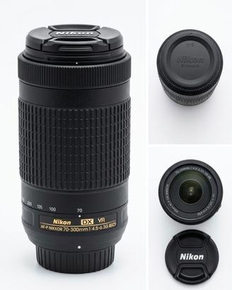 Nikon 70-300mm VR – Teleobiettivo stabilizzato