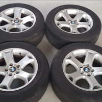 4 cerchi in lega r18 bmw x5 e53 1999-06 originali
